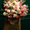 Pink Rose & Lisianthus Bouquet
